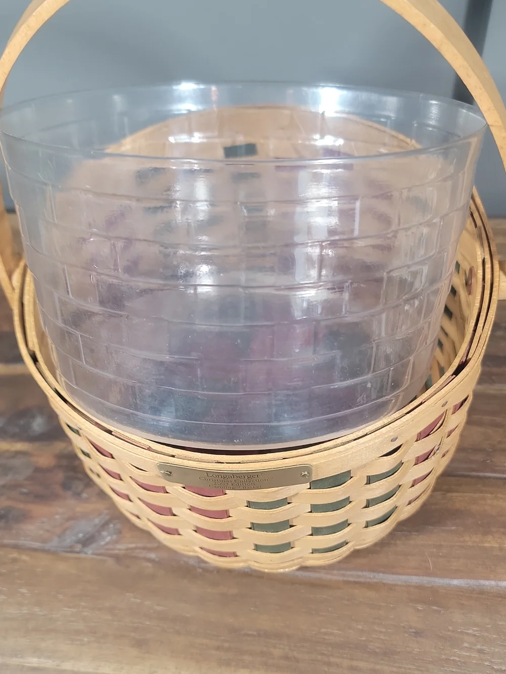 Vintage Longaberger Holiday Basket